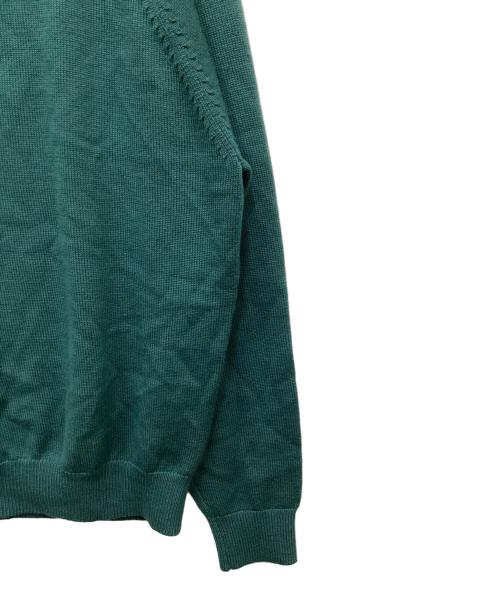 BATONER（バトナ―）BATONER (バトナ―) AGING WOOL RAGLAN SLEEVE CREW NECK グリーン サイズ:1の古着・服飾アイテム