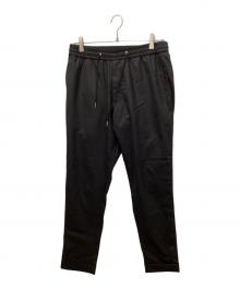 PAUL SMITH（ポールスミス）の古着「ソリッドウール テーパード トラウザーズ」｜ブラック