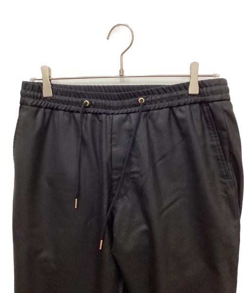 PAUL SMITH（ポールスミス）PAUL SMITH (ポールスミス) ソリッドウール テーパード トラウザーズ ブラック サイズ:Mの古着・服飾アイテム