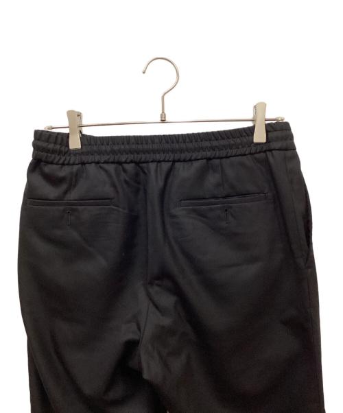 PAUL SMITH（ポールスミス）PAUL SMITH (ポールスミス) ソリッドウール テーパード トラウザーズ ブラック サイズ:Mの古着・服飾アイテム