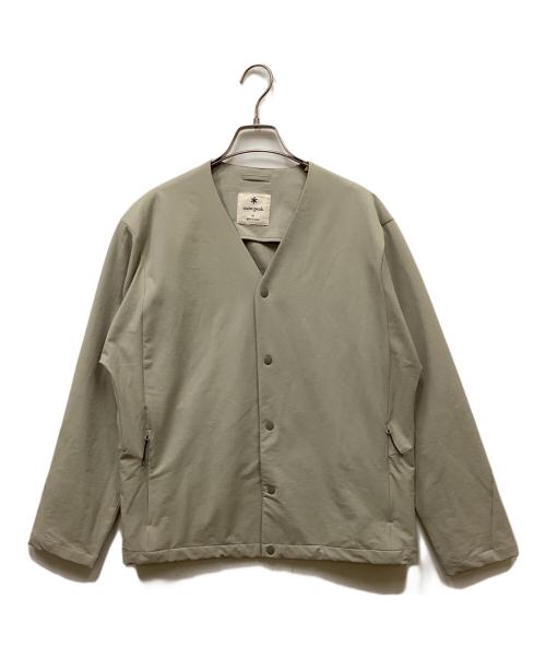 Snow peak（スノーピーク）Snow peak (スノーピーク) Active Comfort Cardigan ライトグレー サイズ:Mの古着・服飾アイテム
