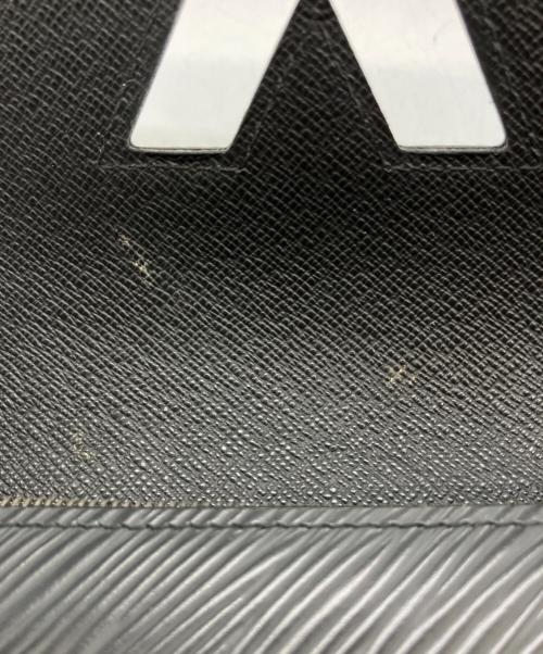 LOUIS VUITTON（ルイ ヴィトン）LOUIS VUITTON (ルイ ヴィトン) エピポルトフォイユツイスト ブラックの古着・服飾アイテム