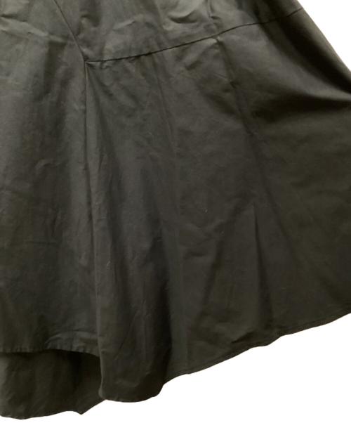 ENFOLD（エンフォルド）ENFOLD (エンフォルド) アシメロングスカート ブラック サイズ:38の古着・服飾アイテム