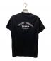 Sporty & Rich (スポーティーアンドリッチ) ロゴカットソー ブラック サイズ:S：4500円