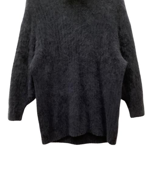 Plage（プラージュ）Plage (プラージュ) ファーワイドリブプルオーバーニット ネイビー サイズ:Freeの古着・服飾アイテム