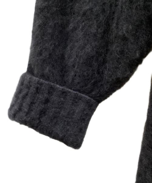 Plage（プラージュ）Plage (プラージュ) ファーワイドリブプルオーバーニット ネイビー サイズ:Freeの古着・服飾アイテム