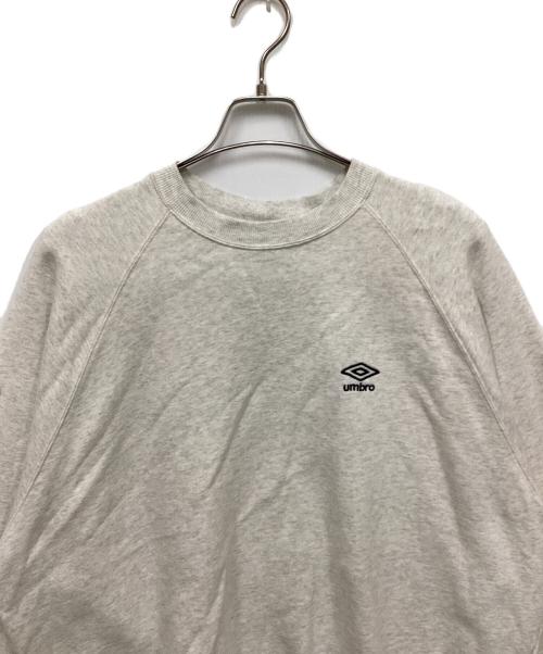 UMBRO（アンブロ）UMBRO (アンブロ) PUBLUX (パブリュクス) スウェット グレー サイズ:Lの古着・服飾アイテム