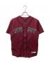 stussy（ステューシー）の古着「ベースボールシャツ」｜バーガンディー