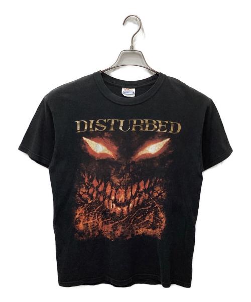 Hanes（ヘインズ）Hanes (ヘインズ) Disturbed プリントTシャツ ブラック サイズ:Mの古着・服飾アイテム