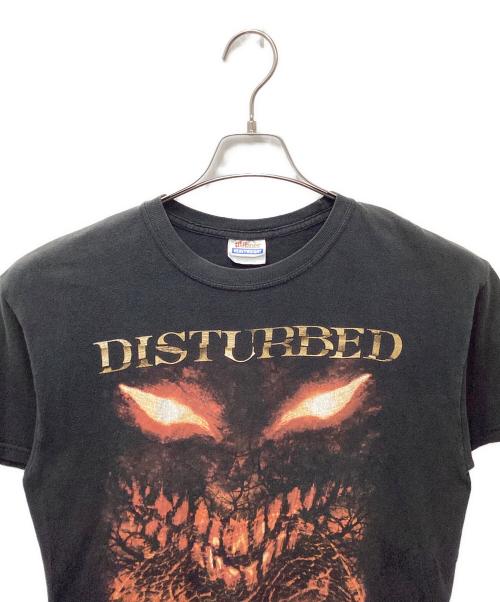 Hanes（ヘインズ）Hanes (ヘインズ) Disturbed プリントTシャツ ブラック サイズ:Mの古着・服飾アイテム