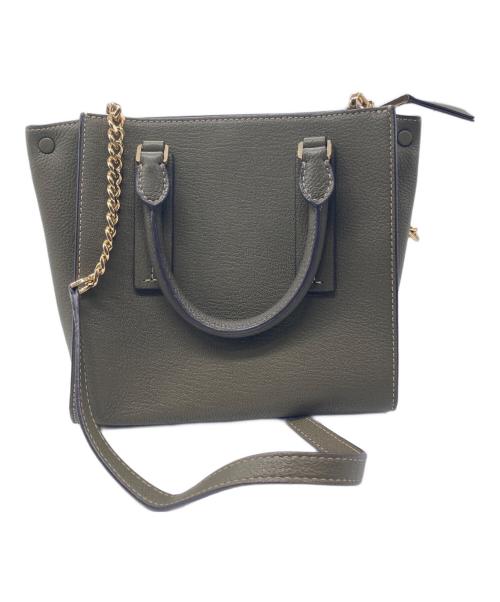 MICHAEL KORS（マイケル・コース）MICHAEL KORS (マイケル・コース) 2WAYバッグ カーキの古着・服飾アイテム