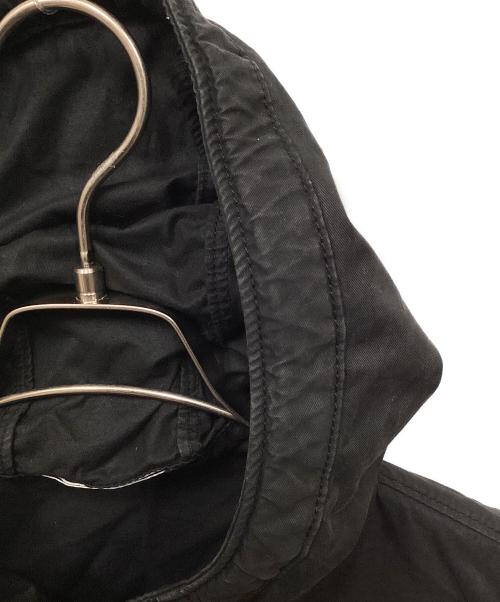 STONE ISLAND（ストーンアイランド）STONE ISLAND (ストーンアイランド) Supima Cotton Twill Stretch-TC Hooded Jacket/スーピマコットンツイルステッチフーデッドジャケット ブラック サイズ:Sの古着・服飾アイテム