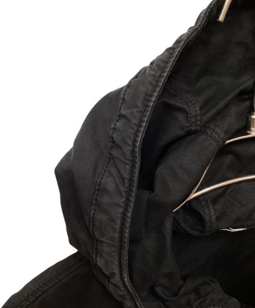 STONE ISLAND（ストーンアイランド）STONE ISLAND (ストーンアイランド) Supima Cotton Twill Stretch-TC Hooded Jacket/スーピマコットンツイルステッチフーデッドジャケット ブラック サイズ:Sの古着・服飾アイテム