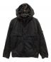 STONE ISLAND（ストーンアイランド）の古着「Supima Cotton Twill Stretch-TC Hooded Jacket/スーピマコットンツイルステッチフーデッドジャケット」｜ブラック
