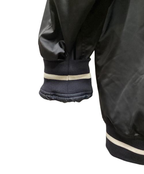 THE NORTH FACE WHITE LABEL（ザノースフェイスホワイトレーベル）THE NORTH FACE WHITE LABEL (ザノースフェイスホワイトレーベル) PLAYER VARSITY JACKET/プレイヤーバーシティジャケット ブラック サイズ:Lの古着・服飾アイテム