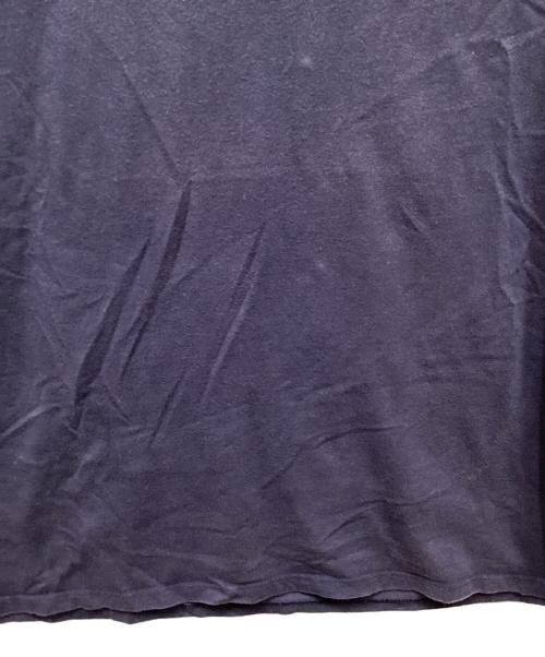 maison kitsune（メゾンキツネ）maison kitsune (メゾンキツネ) Rainbow Profile Fox Embroidery T-shirt/レインボープロファイルフォックスティーシャツ ネイビー サイズ:Lの古着・服飾アイテム