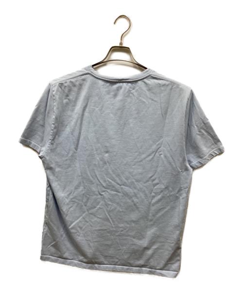 LOEWE（ロエベ）LOEWE (ロエベ) ロゴエンブロイダリーTシャツ ブルー サイズ:Lの古着・服飾アイテム