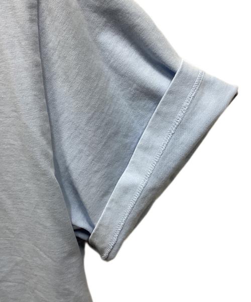 LOEWE（ロエベ）LOEWE (ロエベ) ロゴエンブロイダリーTシャツ ブルー サイズ:Lの古着・服飾アイテム