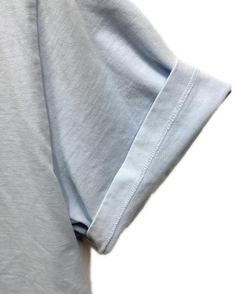 LOEWE（ロエベ）LOEWE (ロエベ) ロゴエンブロイダリーTシャツ ブルー サイズ:Lの古着・服飾アイテム