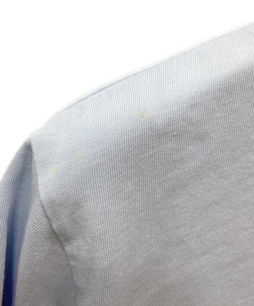 LOEWE（ロエベ）LOEWE (ロエベ) ロゴエンブロイダリーTシャツ ブルー サイズ:Lの古着・服飾アイテム