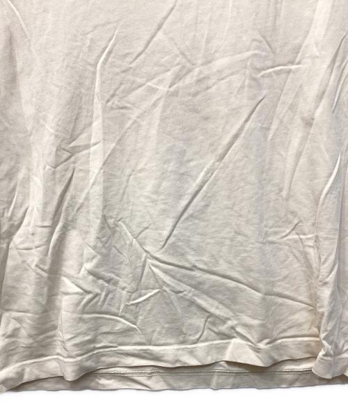 maison kitsune（メゾンキツネ）MAISON KITSUNE (メゾンキツネ) Tシャツ ベージュ サイズ:Lの古着・服飾アイテム