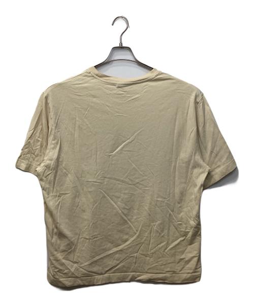 maison kitsune（メゾンキツネ）MAISON KITSUNE (メゾンキツネ) Tシャツ ベージュ サイズ:Lの古着・服飾アイテム