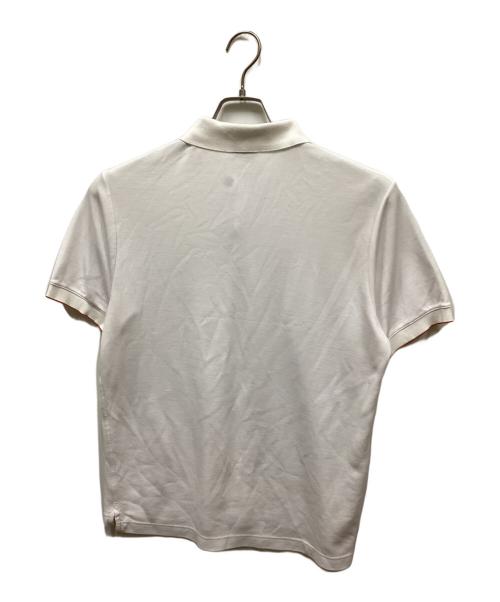 HERMES（エルメス）HERMES (エルメス) セリエ釦ポロシャツ ホワイト サイズ:XLの古着・服飾アイテム