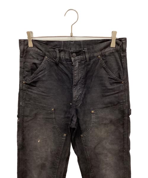 Hysteric Glamour（ヒステリックグラマー）Hysteric Glamour (ヒステリックグラマー) ダブルニーパンツ ブラック サイズ:Mの古着・服飾アイテム