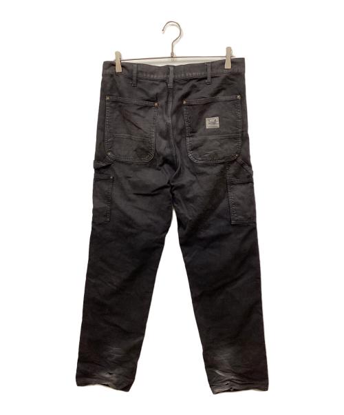 Hysteric Glamour（ヒステリックグラマー）Hysteric Glamour (ヒステリックグラマー) ダブルニーパンツ ブラック サイズ:Mの古着・服飾アイテム