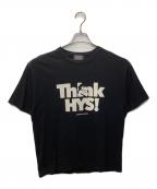Hysteric Glamourヒステリックグラマー）の古着「THINK HYS Tシャツ」｜ブラック