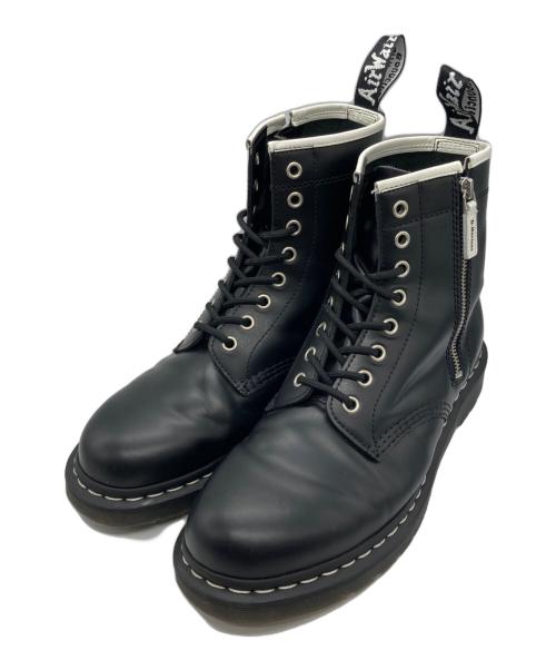 Dr.Martens（ドクターマーチン）Dr.Martens (ドクターマーチン) 1460 ジップ ベックス ホワイトステッチ 8 ホール ブーツ ブラック サイズ:UK8の古着・服飾アイテム