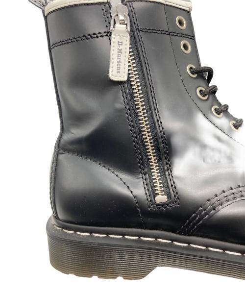 Dr.Martens（ドクターマーチン）Dr.Martens (ドクターマーチン) 1460 ジップ ベックス ホワイトステッチ 8 ホール ブーツ ブラック サイズ:UK8の古着・服飾アイテム