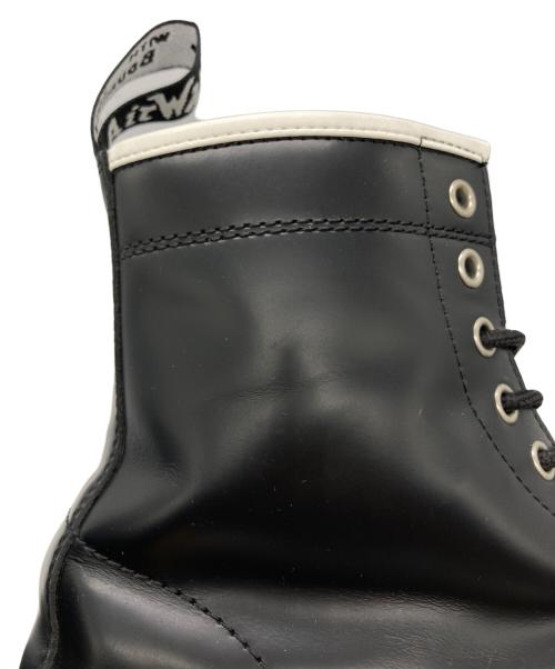 Dr.Martens（ドクターマーチン）Dr.Martens (ドクターマーチン) 1460 ジップ ベックス ホワイトステッチ 8 ホール ブーツ ブラック サイズ:UK8の古着・服飾アイテム