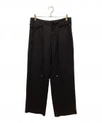 seya.セヤ）の古着「NAP PANTS/ナップパンツ」｜ブラック