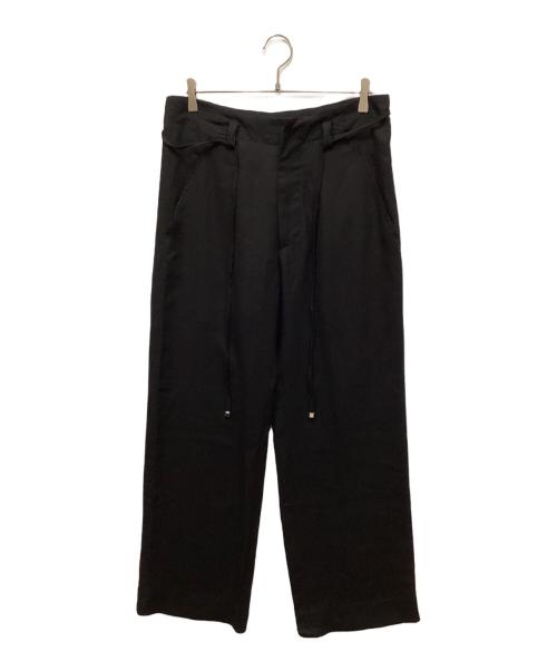 seya.（セヤ）seya. (セヤ) NAP PANTS/ナップパンツ ブラック サイズ:3の古着・服飾アイテム