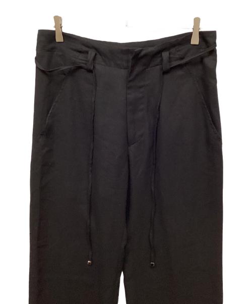 seya.（セヤ）seya. (セヤ) NAP PANTS/ナップパンツ ブラック サイズ:3の古着・服飾アイテム