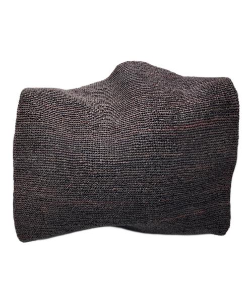 seya.（セヤ）seya. (セヤ) RAFFIA SHOPPING BAG/ラフィアショッピングバッグ ブラウンの古着・服飾アイテム