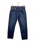 BRU NA BOINNEブルーナボイン）の古着「フラワーアフターレインデニム」｜インディゴ