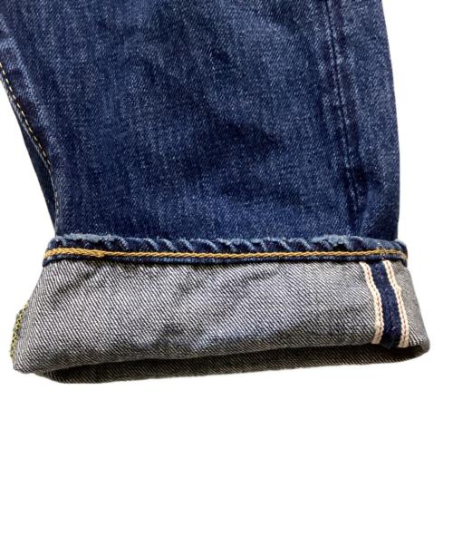 BRU NA BOINNE（ブルーナボイン）BRU NA BOINNE (ブルーナボイン) フラワーアフターレインデニム インディゴ サイズ:Mの古着・服飾アイテム