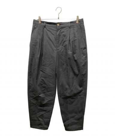 中古・古着通販】digawel (ディガウェル) 2 Tuck Tapered Pants C.Gray