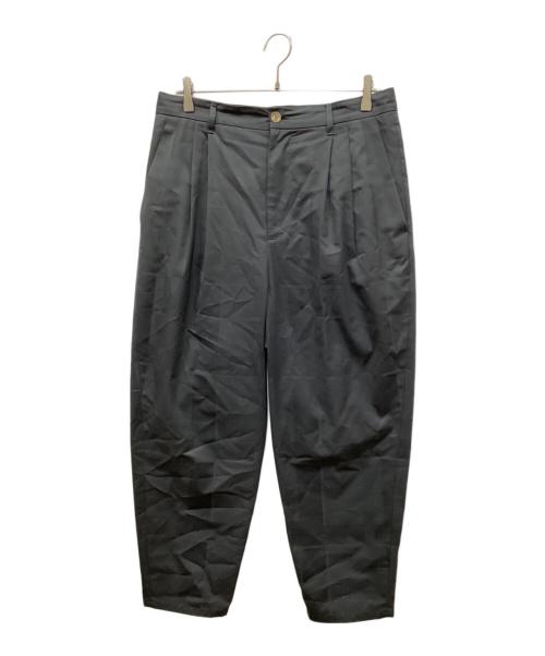 digawel（ディガウェル）digawel (ディガウェル) 2 Tuck Tapered Pants C.Gray （タックテーパードパンツ グレー サイズ:3の古着・服飾アイテム