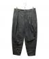 digawel（ディガウェル）の古着「2 Tuck Tapered Pants C.Gray （タックテーパードパンツ」｜グレー