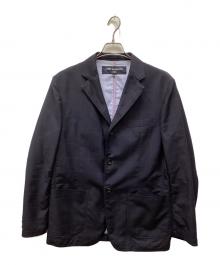 COMME des GARCONS HOMME（コムデギャルソン オム）の古着「3Bチェックジャケット」｜ネイビー