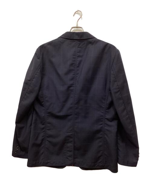 COMME des GARCONS HOMME（コムデギャルソン オム）COMME des GARCONS HOMME (コムデギャルソン オム) 3Bチェックジャケット ネイビー サイズ:Mの古着・服飾アイテム
