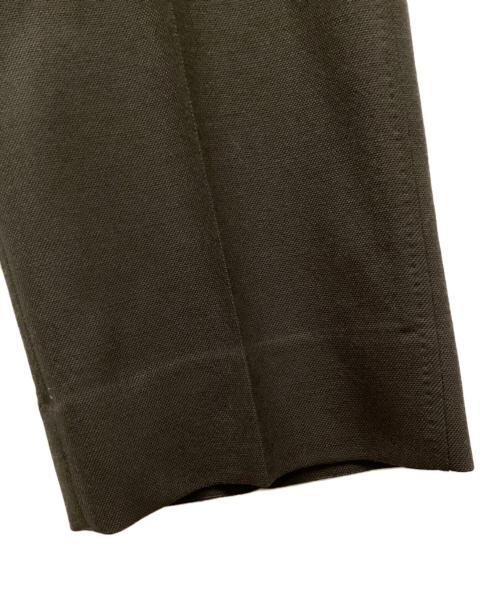 Maison Margiela（メゾンマルジェラ）Maison Margiela (メゾンマルジェラ) ウールスラックス オリーブ サイズ:46の古着・服飾アイテム