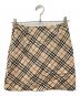 BURBERRY BLUE LABEL (バーバリー ブルー レーベル) ノヴァチェックミニスカート ベージュ サイズ:36：8000円