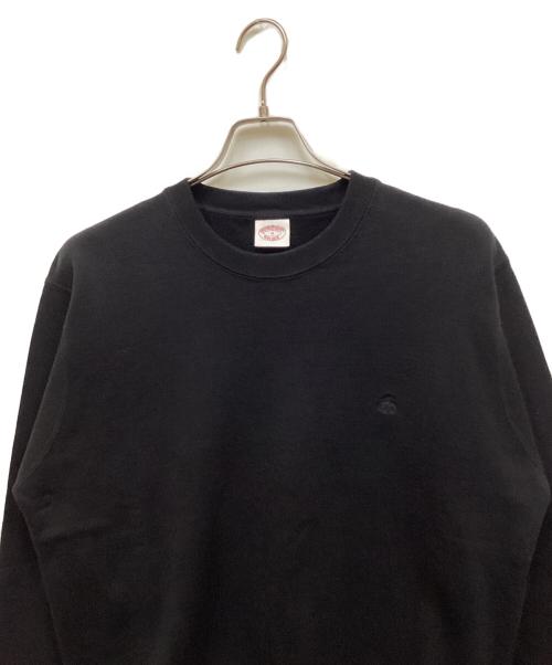BROOKS BROTHERS（ブルックスブラザーズ）BROOKS BROTHERS (ブルックスブラザーズ) 刺繍スウェット ブラック サイズ:Mの古着・服飾アイテム