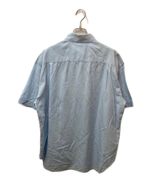 EMPORIO ARMANI（エンポリオ アルマーニ）EMPORIO ARMANI (エンポリオ アルマーニ) 半袖シャツ ブルー サイズ:Ｌの古着・服飾アイテム