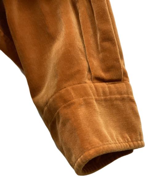 PAUL SMITH（ポールスミス）PAUL SMITH (ポールスミス) ベロアシャツ ブラウン サイズ:Lの古着・服飾アイテム