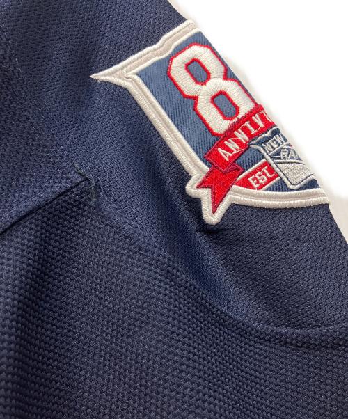 REEBOK（リーボック）REEBOK (リーボック) NHL (エヌエイチエル) ニューヨーク・レンジャーズ ホッケーシャツ ネイビー サイズ:50の古着・服飾アイテム